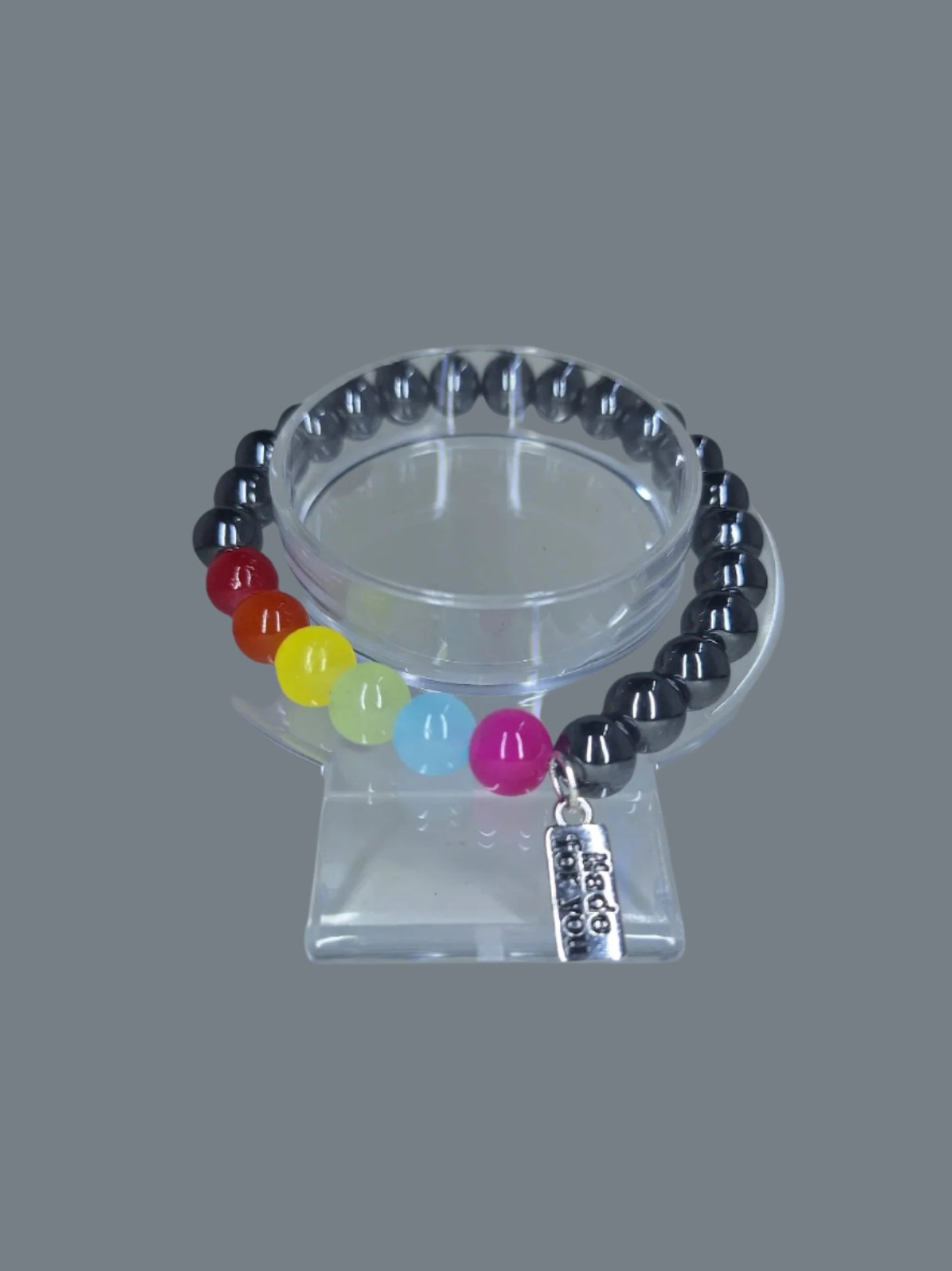 7 chakra colorful bracelet.